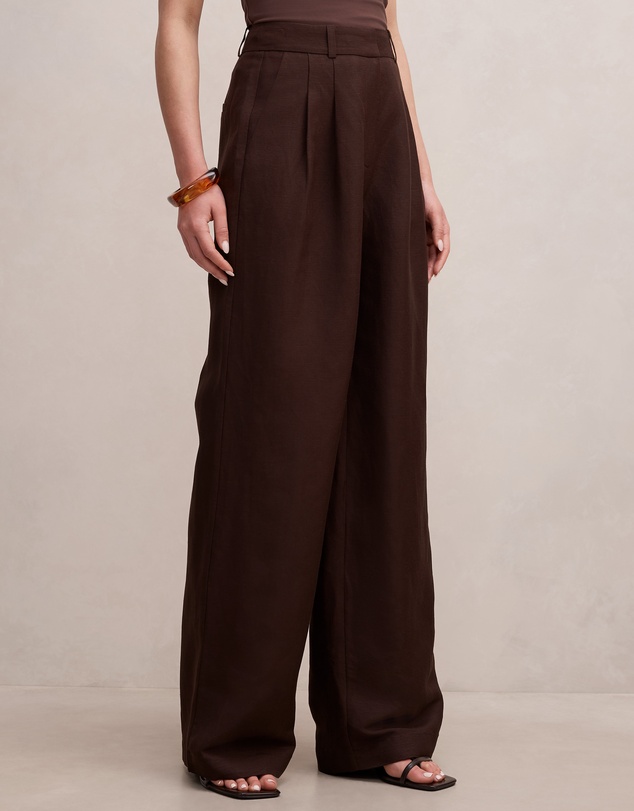 Forever New - Eva Linen Wide Leg Pants