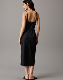 Calvin Klein - Crepe Midi Slip Dress
