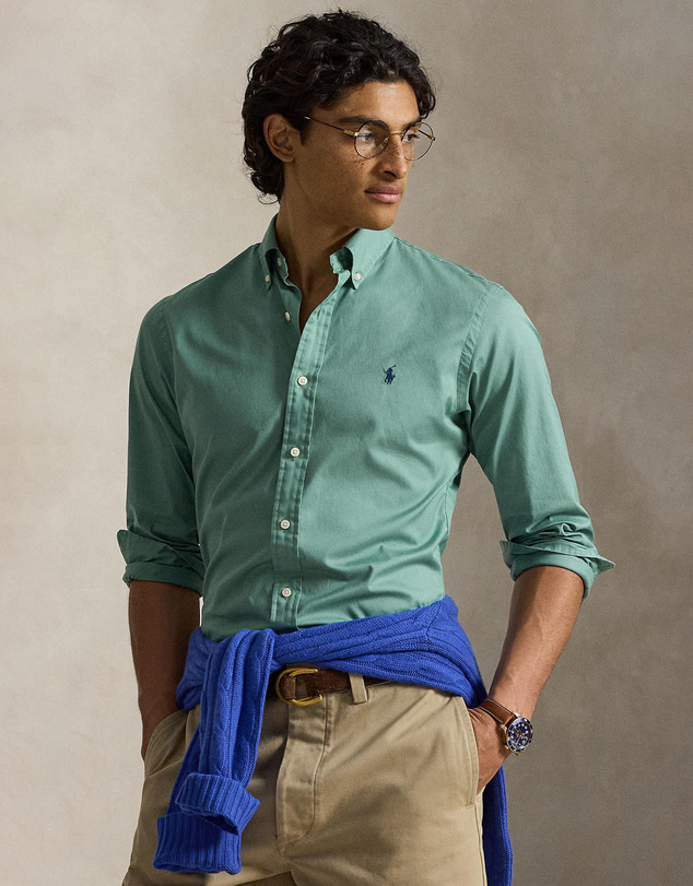 Polo Ralph Lauren - ICONIC EXCLUSIVE - Custom Fit Featherweight Twill Shirt