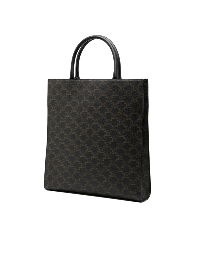 Pre-Loved by Azura Reborn - Pre-Loved Medium Triomphe Coated Canvas Vertical Cabas Tote