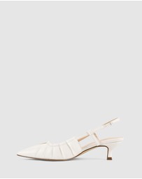 Verali - Lucius Slingback Kitten Heels