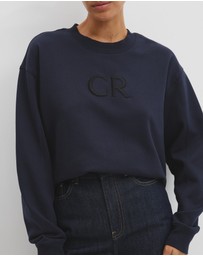 Country Road - Australian Cotton Cr Logo Sweat