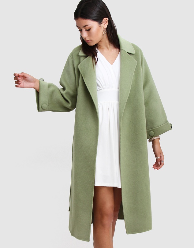 Belle & Bloom - Stay Wild Oversized Wool Coat