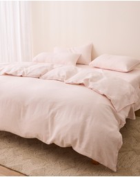 Sheet Society - Eve Linen Quilt Cover Set