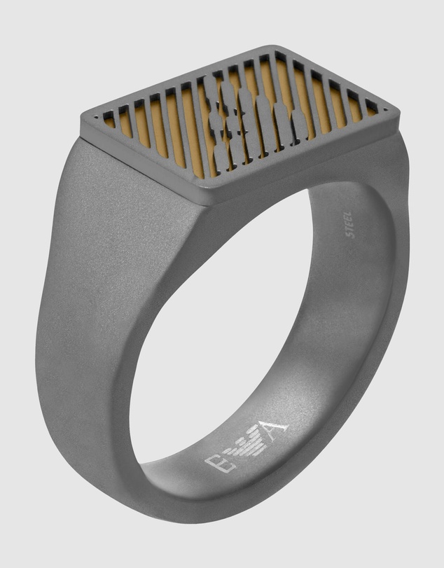 Emporio Armani - Two-Tone Signet Ring