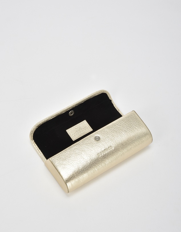 Cobb & Co - Idol Metallic Leather Glasses Case