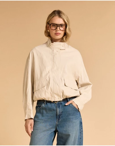 MVN - Soft Faux Leather Jacket