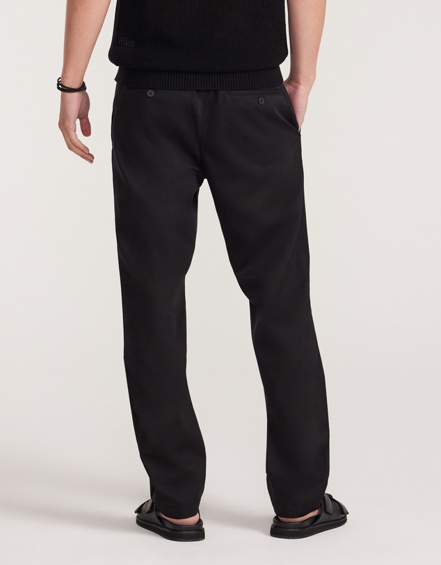 Calibre - Soft Twill Elastic Waist Pants Black