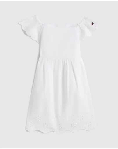 Tommy Hilfiger - Broderie Anglaise Dress - Babies
