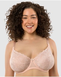 Parfait - Luxlacy Unlined Wired Lace Bra with Side Support