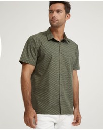 Oxford - Leyton Printed Short Sleeve Shirt