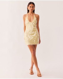 SNDYS - Calena Halter Mini Dress - ICONIC EXCLUSIVE