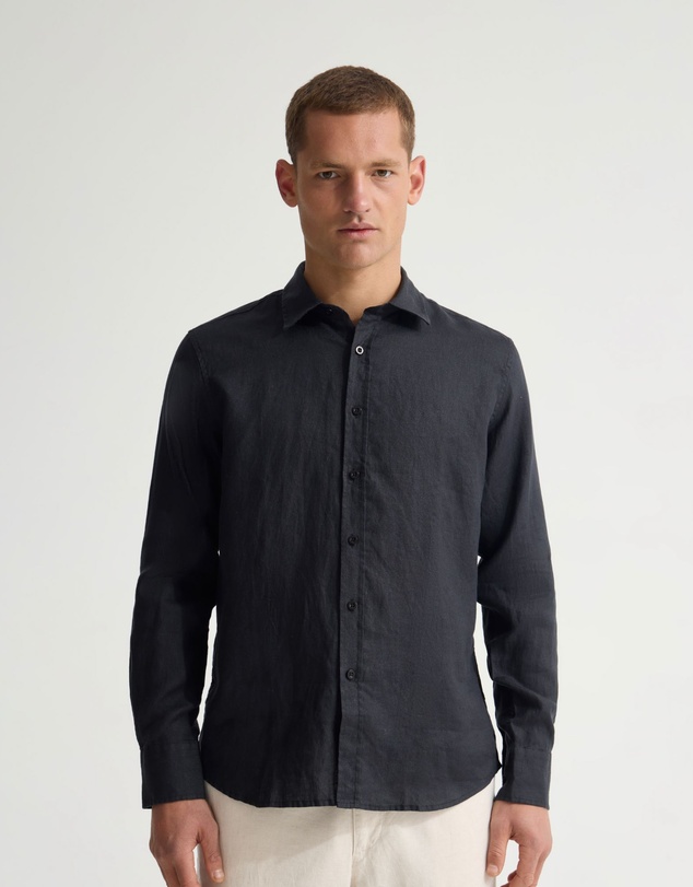 Oxford - Cooper Organic Linen Shirt Long Sleeve