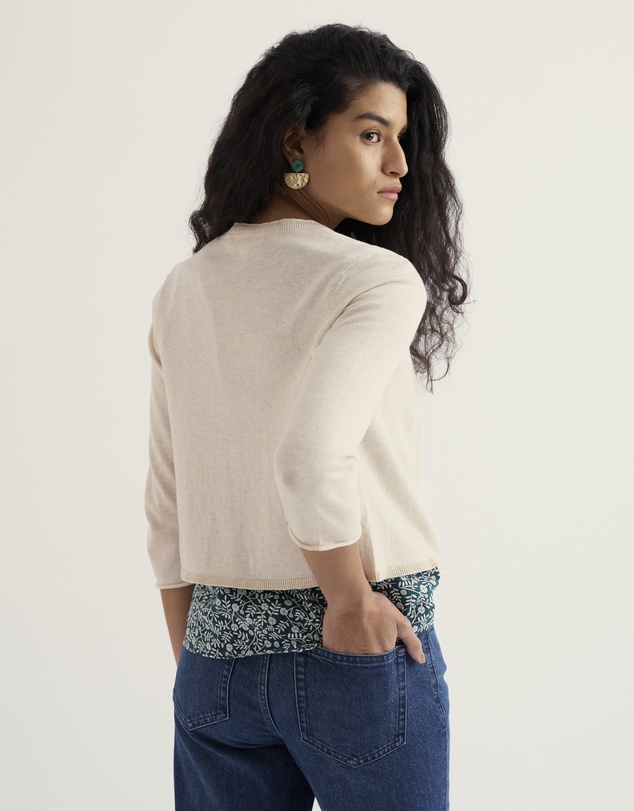 Seasalt - Seasalt Cornwall Neutrals Vanessa Knitted Cardigan
