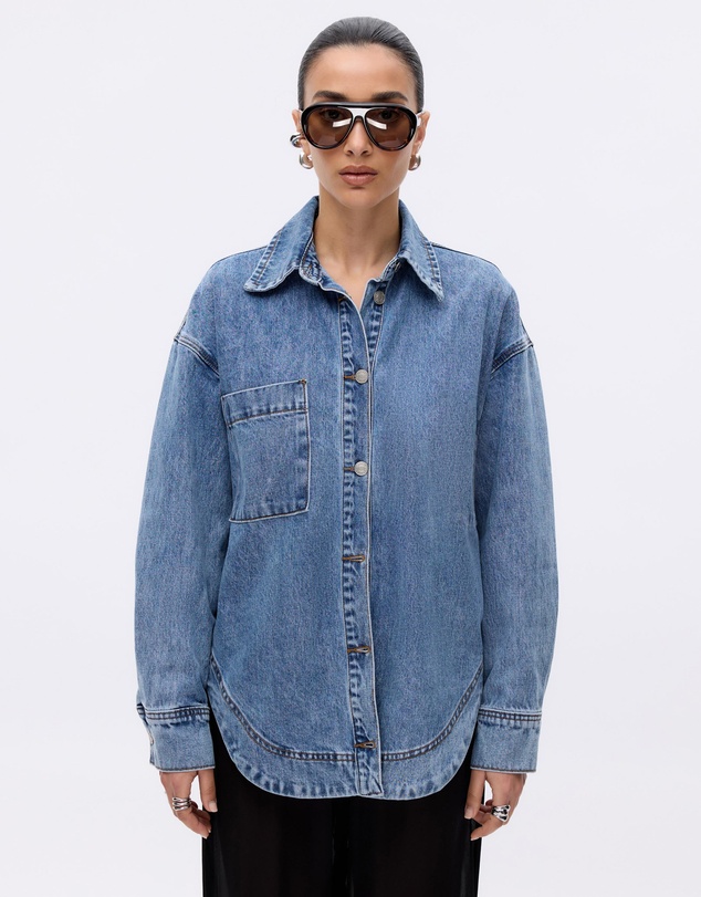 Minima Esenciales - Carmen Denim Shirt