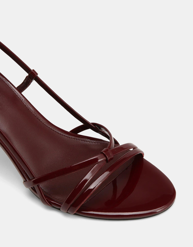 Wittner - Imani Mid Sandals Berry Patent Leather