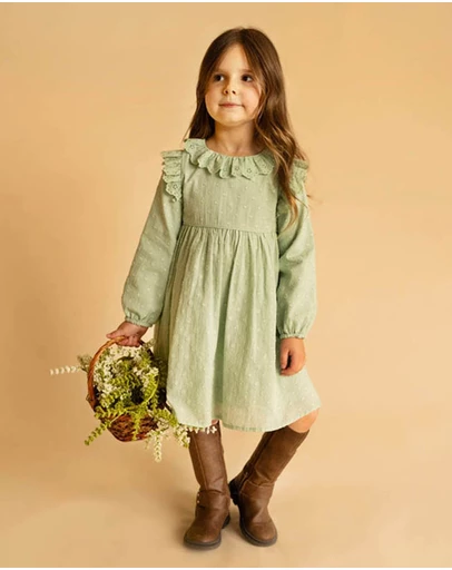 Bebe by Minihaha - Fern Dobby Dress - Kids