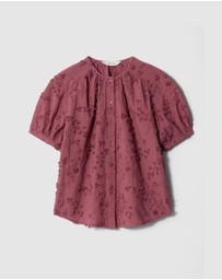 & Other Stories - Oversized Puff-Sleeve Blouse