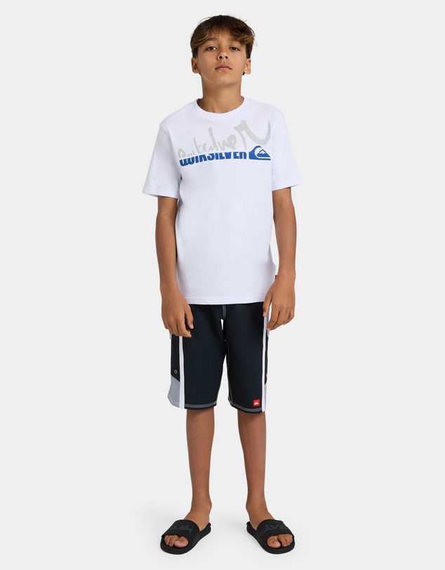 Quiksilver - Boys 8 to 16 Yg Spliced T-Shirt