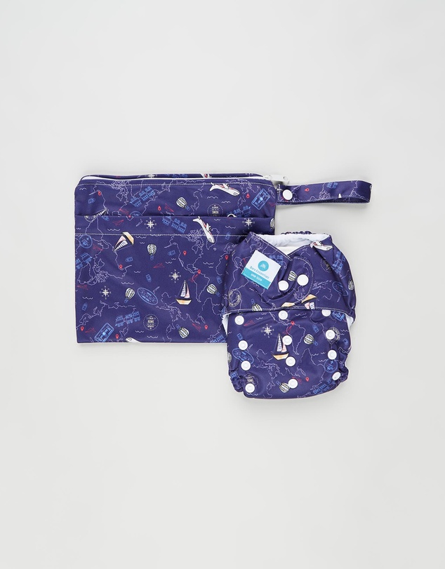 itti bitti - Reusable Cloth Nappy & Wetbag - Travel
