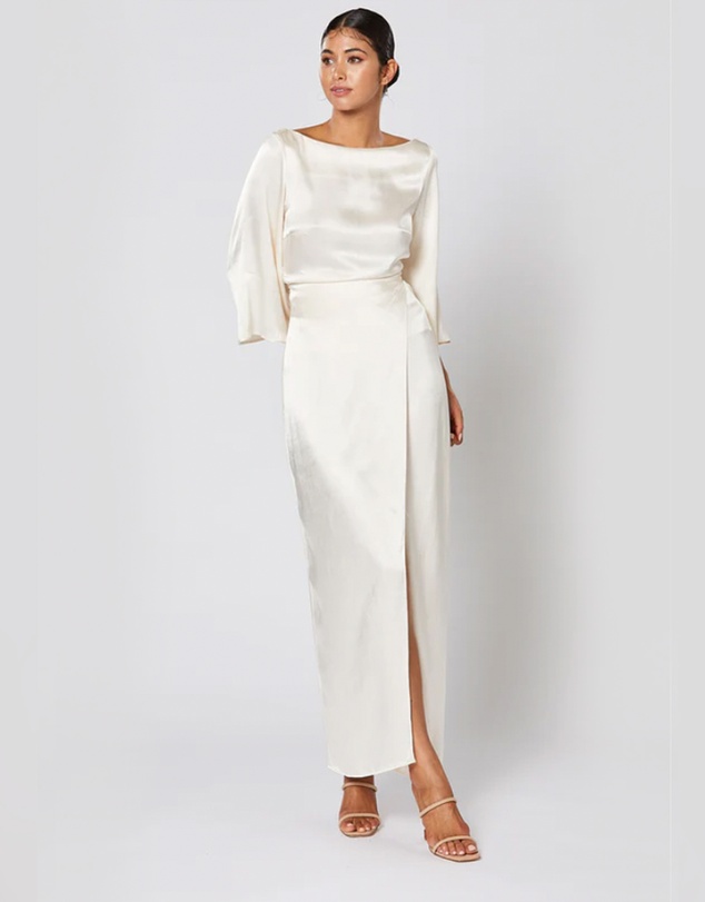 Winona - Cinta Dress Pearl