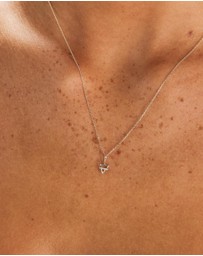 Luna Rae - Solid Gold - Earth Element Diamond Necklace