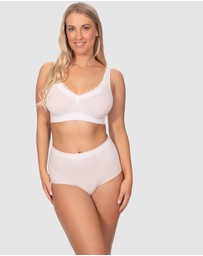 B Free Intimate Apparel - Seamless Cotton Full Briefs - 3 Pack