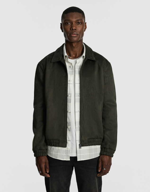 yd. - Stratton Faux Suede Jacket