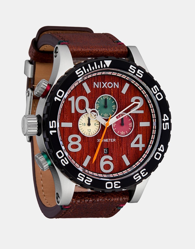 Nixon - 51-30 Chrono Leather Watch