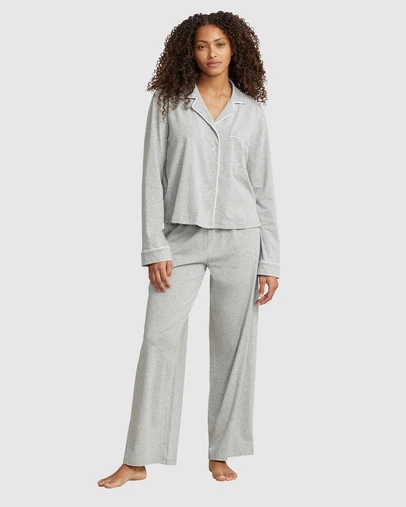 Polo Ralph Lauren - Polo Essentials Long Sleeve Cotton Jersey Pyjama Set
