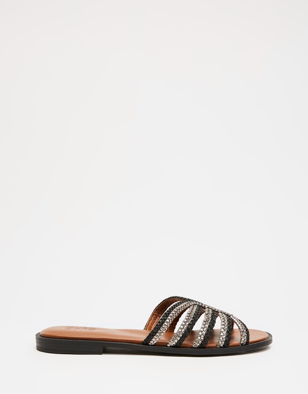 Naturalizer - Lane Slide - Black Multi