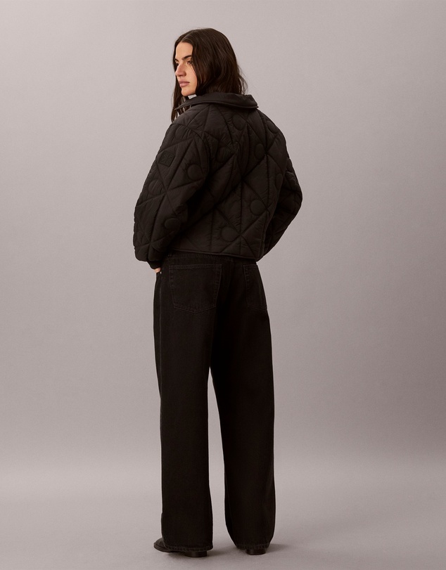 Calvin Klein Jeans - Emblem Logo Nylon Quilted Liner Jacket