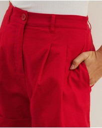 Atmos&Here - Isla Linen Blend Shorts