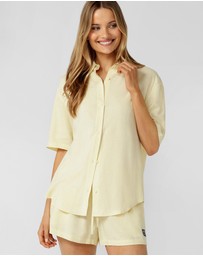 Lorna Jane - Preset Linen SS Shirt