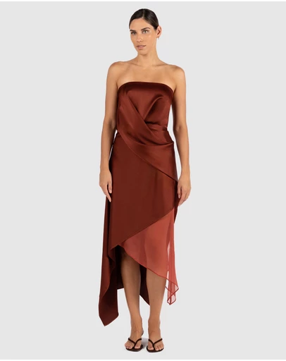 One Fell Swoop - Echelon Drape Midi Dress