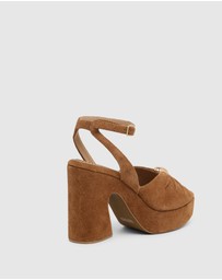 Oxford - Nina Suede Platform Shoe