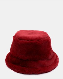 Morgan & Taylor - Carla Faux Fur Bucket Hat