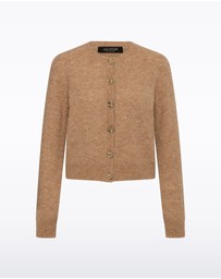 Carla Zampatti - Praline Brushed Knit Cardigan