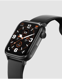Ice-Watch - Ice smart 3.0 1.78 Amoled GPS Black Silicone Strap Watch
