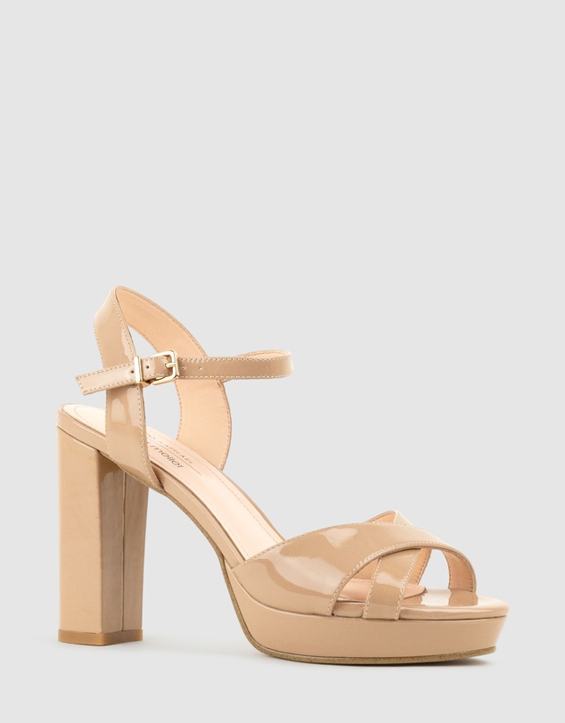 Edward Meller - RENATA100 Crossover Platform Sandal