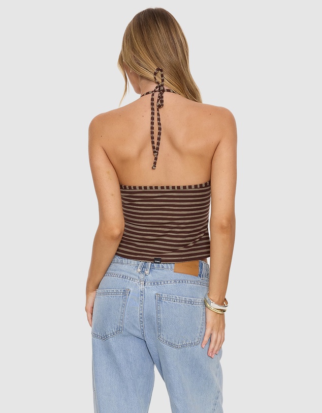 Thrills - Ottoman Halter Top - ICONIC EXCLUSIVE