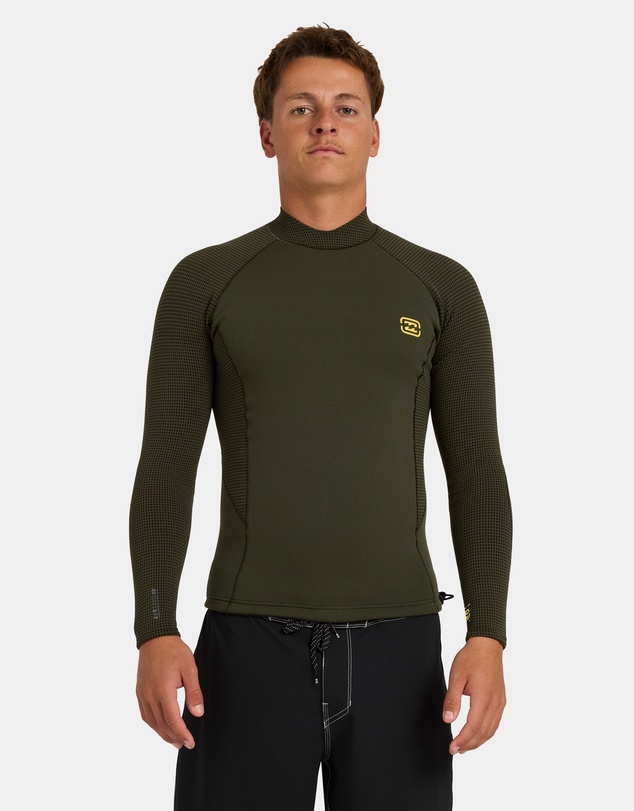 Billabong - Mens 1/1mm Furnace Revo Jacket Wetsuit Top