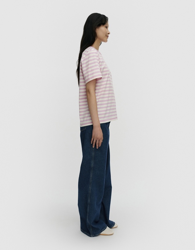 Marimekko - Tasaraita Unikko Kioski t-shirt