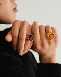 Sunday Stephens - Fuchsia Arlo Ring