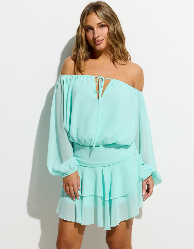 Dazie - Ramona Off Shoulder Mini Dress