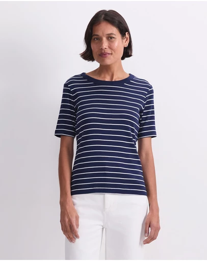 Sportscraft - Heidi Stripe Short Sleeve Tee