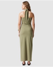 & Other Stories - Halterneck Midi Dress