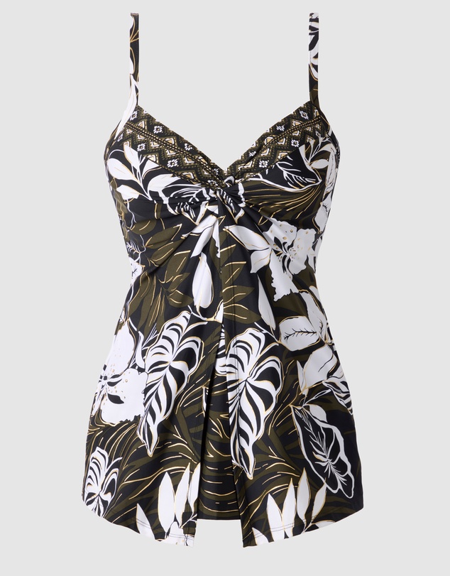 Miraclesuit Swimwear  - Elle Dorado Love Knot Slimming Underwired Tankini Top