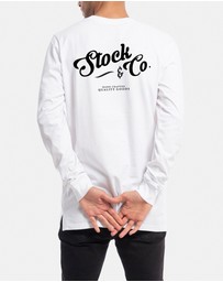 Stock & Co. - Scroll Long Sleeve Tee