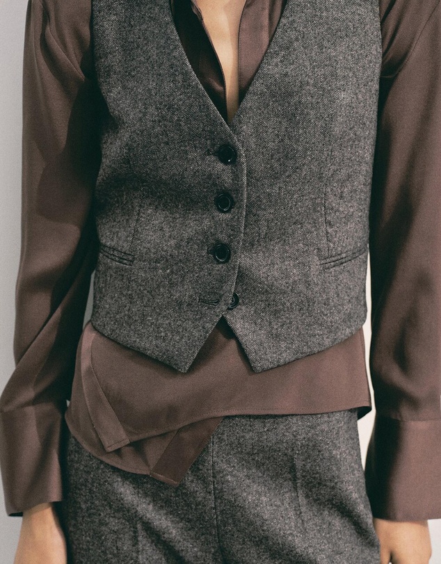 M.N.G - Speckled Wool Trousers